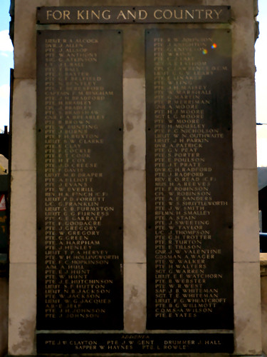 WW1 names