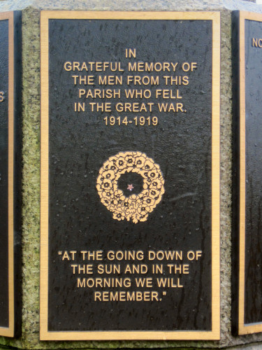 6 o'clock plaque