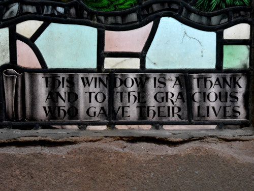 Left inscription