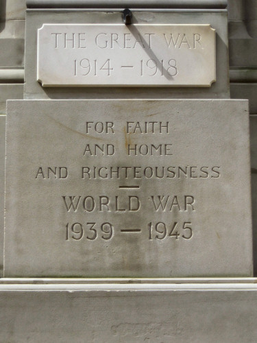 6 o'clock inscription.