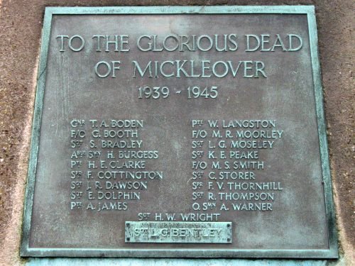 WW2 inscription