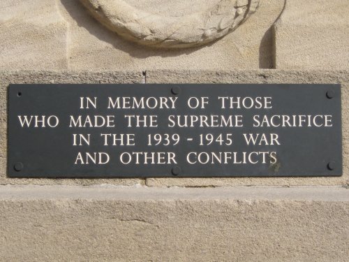 WW2 inscription