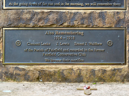 Lower plaque