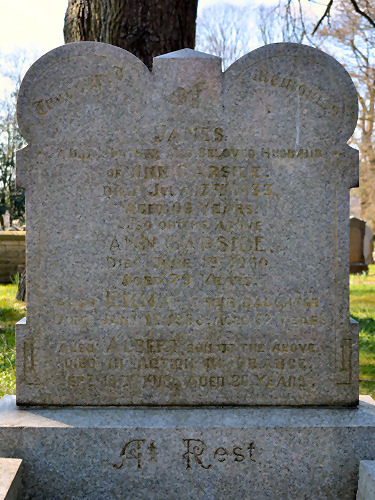 Headstone