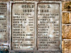 WW1 plaques a