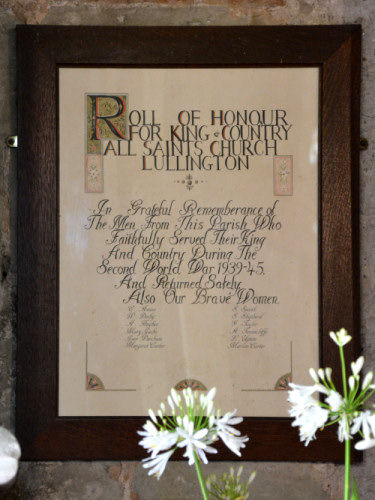 Roll of Honour